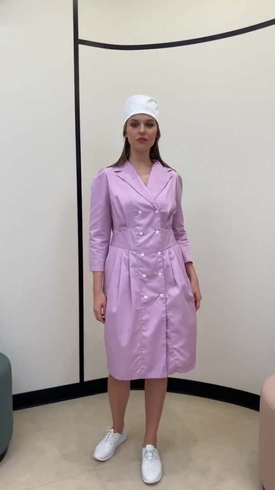 Халат СИНДИКА (SINDIKA) Сатори сиреневый